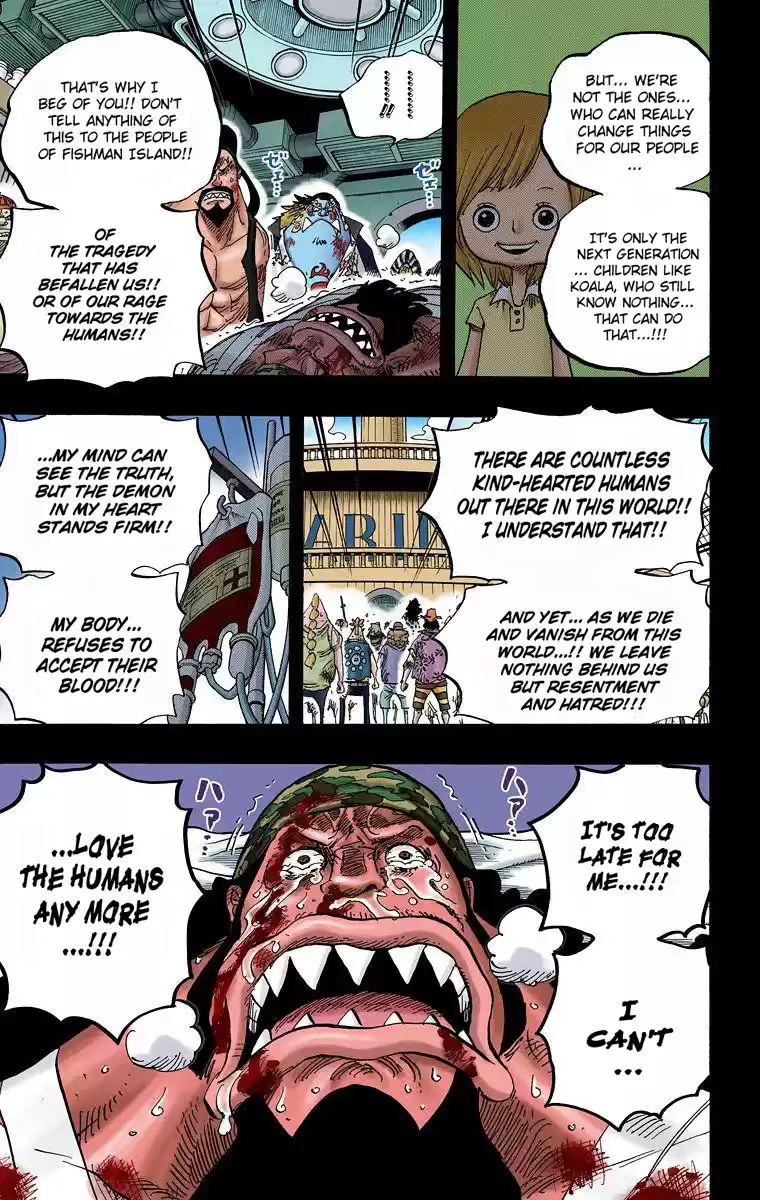 One Piece - Digital Colored Comics Vol.63 Chapter 623: Pirate Fisher Tiger