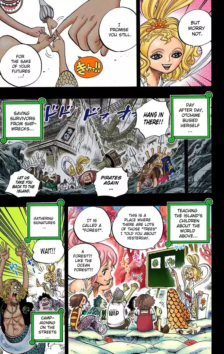 One Piece - Digital Colored Comics Vol.63 Chapter 624: Queen Otohime