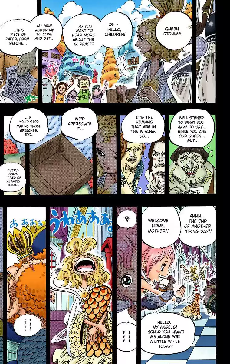 One Piece - Digital Colored Comics Vol.63 Chapter 624: Queen Otohime