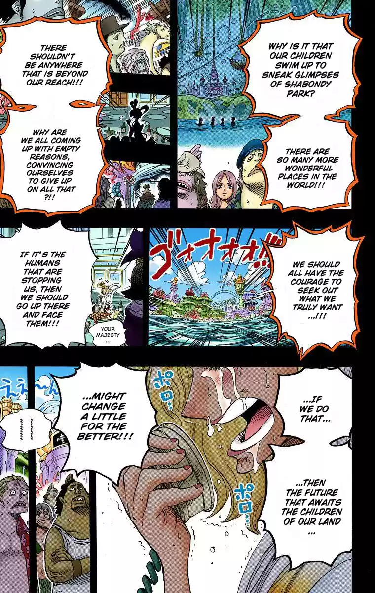 One Piece - Digital Colored Comics Vol.63 Chapter 624: Queen Otohime