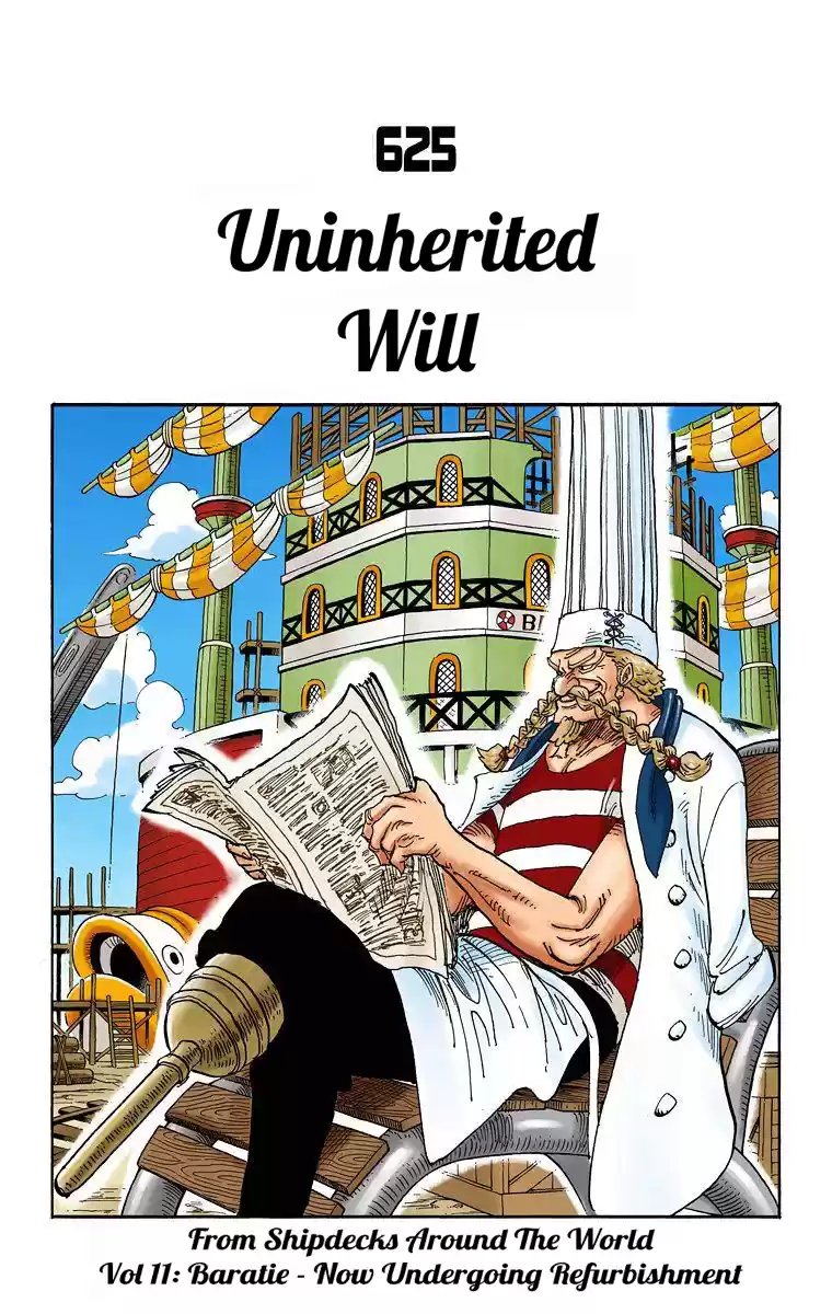One Piece - Digital Colored Comics Vol.63 Chapter 625: Uninherited Will