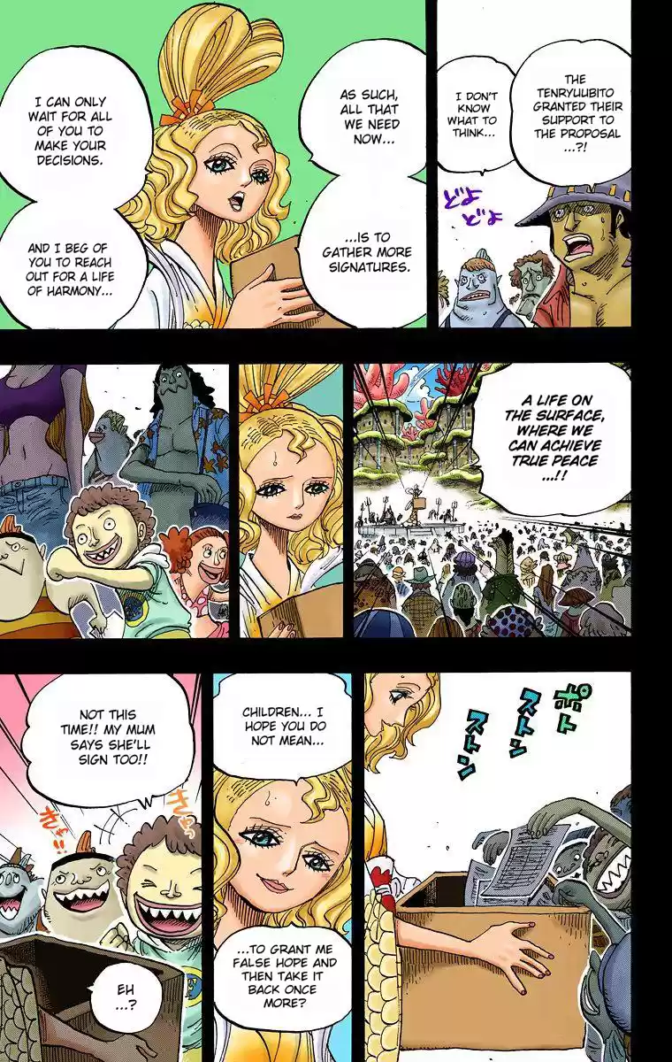 One Piece - Digital Colored Comics Vol.63 Chapter 626: The Three Neptune Brothers