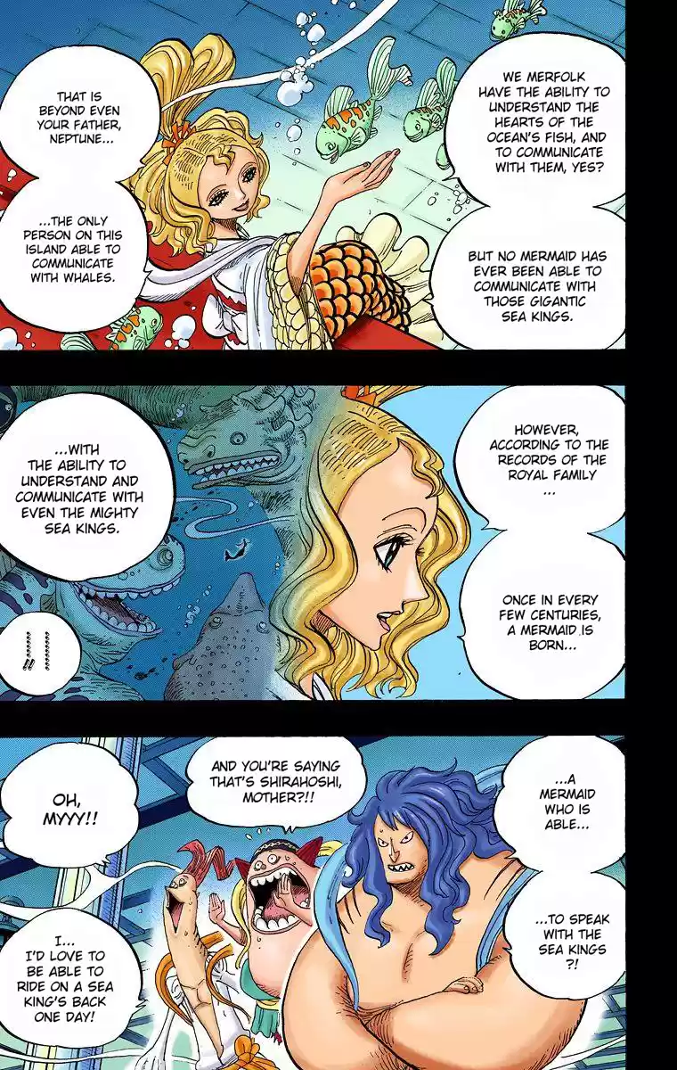 One Piece - Digital Colored Comics Vol.63 Chapter 626: The Three Neptune Brothers