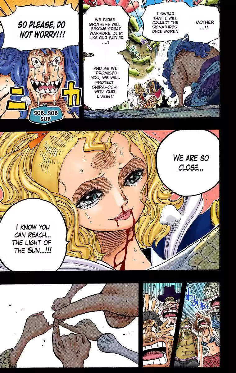 One Piece - Digital Colored Comics Vol.63 Chapter 626: The Three Neptune Brothers