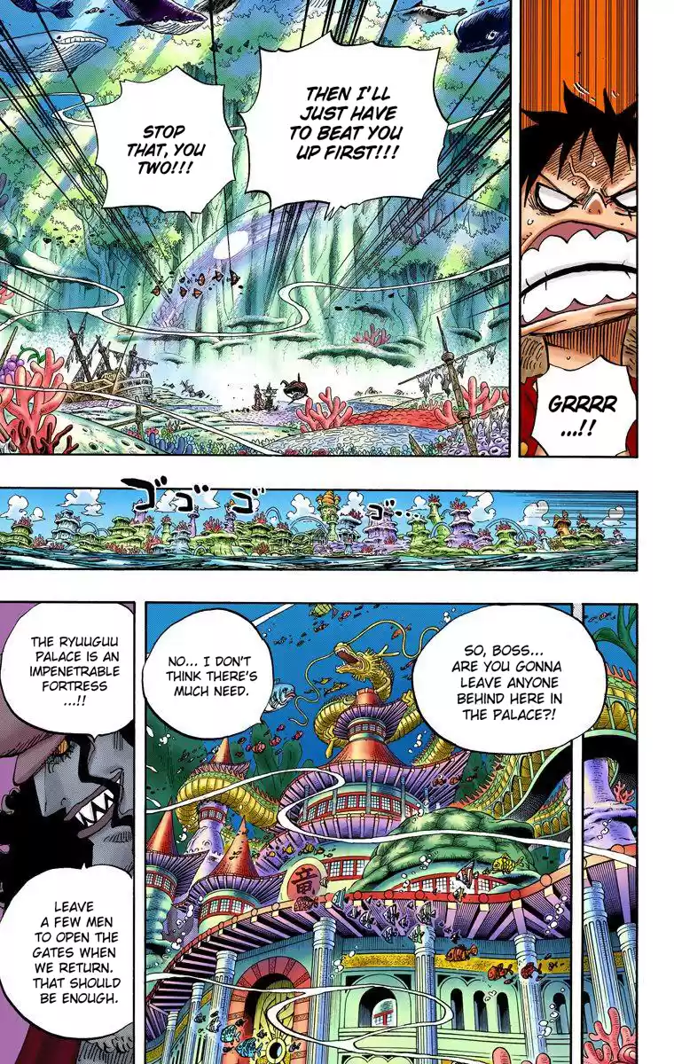 One Piece - Digital Colored Comics Vol.64 Chapter 629: The Former Shichibukai Who Stands In The Way
