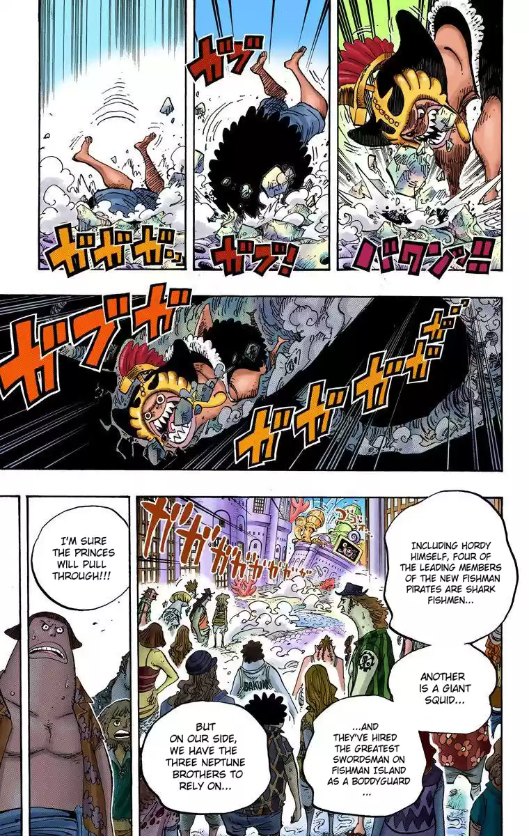 One Piece - Digital Colored Comics Vol.64 Chapter 629: The Former Shichibukai Who Stands In The Way