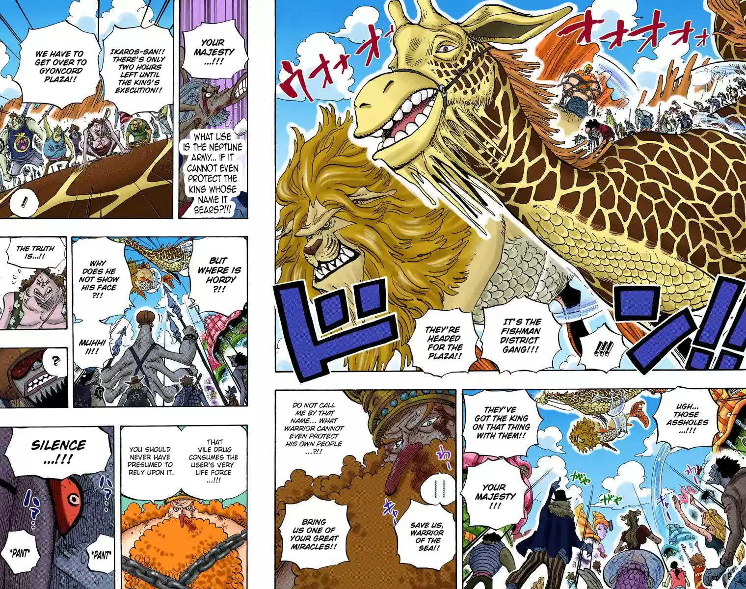One Piece - Digital Colored Comics Vol.64 Chapter 630: Lashing Out