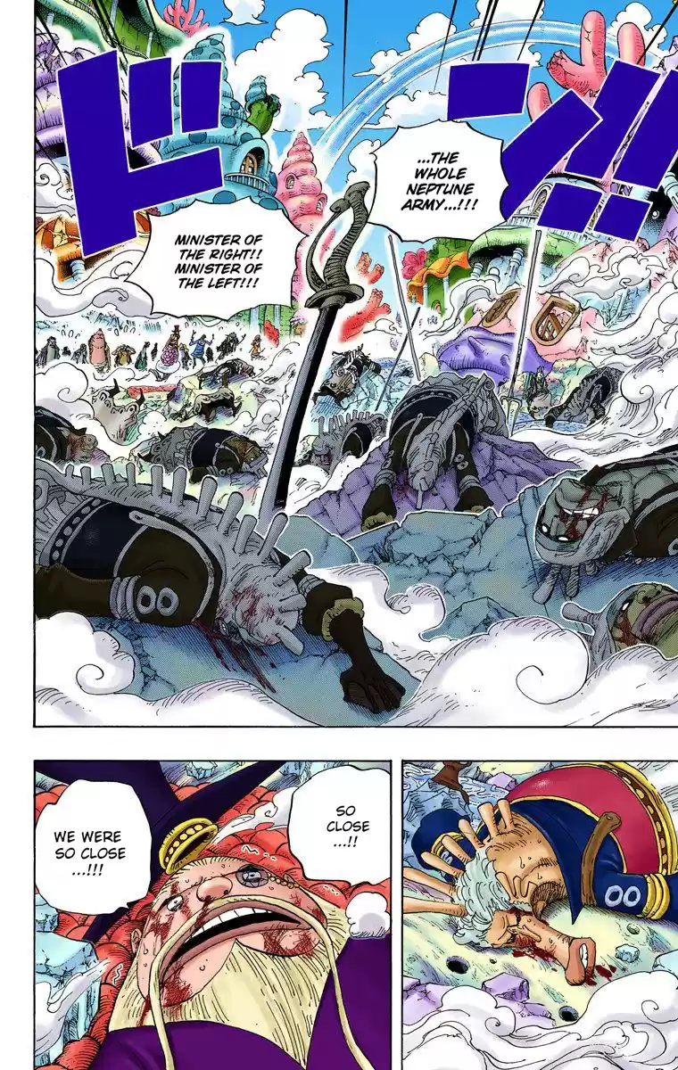 One Piece - Digital Colored Comics Vol.64 Chapter 631: Gyoncorde Plaza