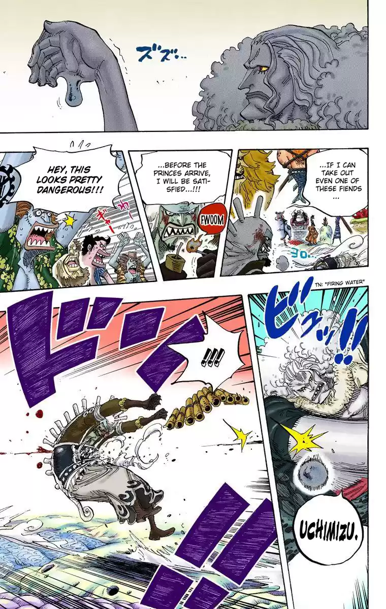 One Piece - Digital Colored Comics Vol.64 Chapter 631: Gyoncorde Plaza