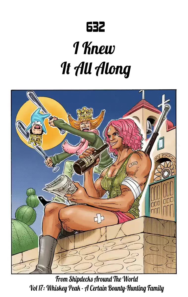 One Piece - Digital Colored Comics Vol.64 Chapter 632: I Knew It All Along
