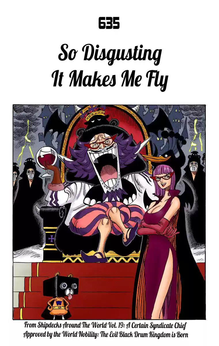 One Piece - Digital Colored Comics Vol.64 Chapter 635: So Disgusting It Makes Me Fly