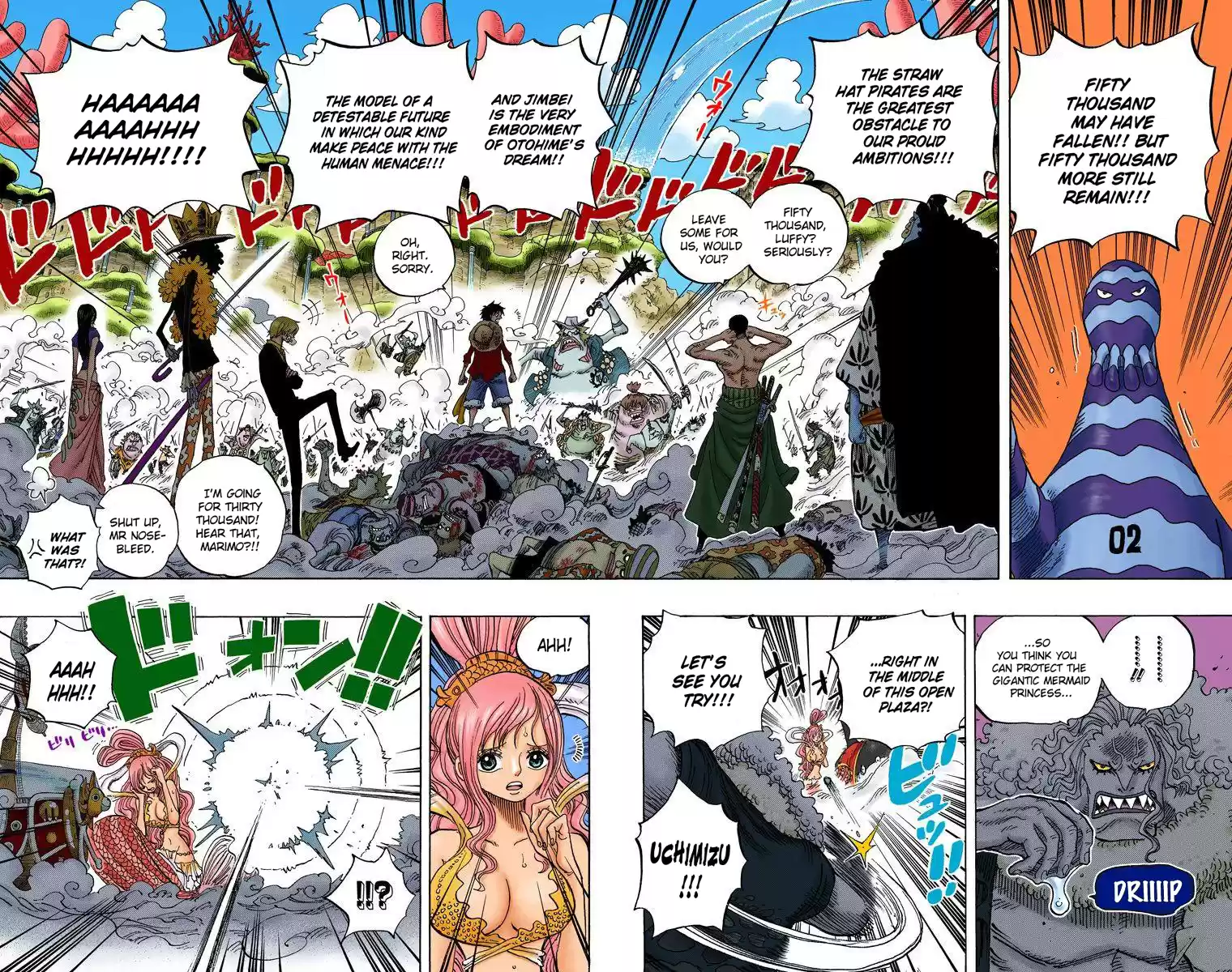 One Piece - Digital Colored Comics Vol.64 Chapter 635: So Disgusting It Makes Me Fly