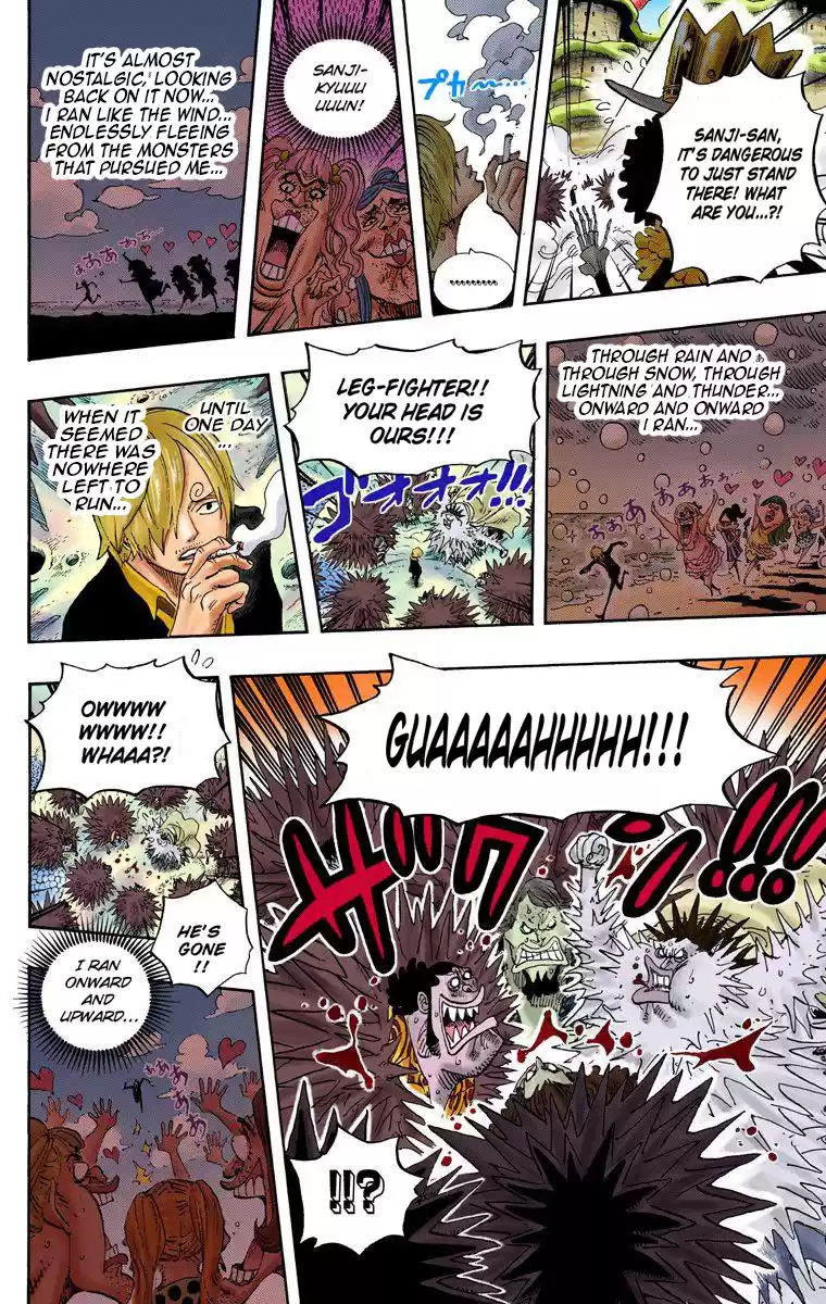 One Piece - Digital Colored Comics Vol.64 Chapter 635: So Disgusting It Makes Me Fly