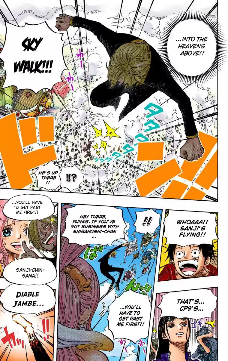 One Piece - Digital Colored Comics Vol.64 Chapter 635: So Disgusting It Makes Me Fly