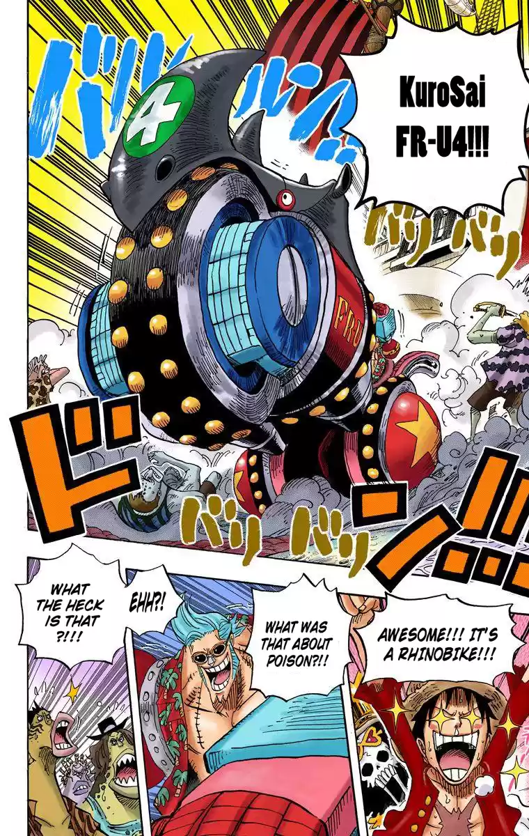 One Piece - Digital Colored Comics Vol.64 Chapter 635: So Disgusting It Makes Me Fly