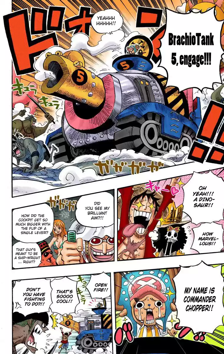 One Piece - Digital Colored Comics Vol.64 Chapter 635: So Disgusting It Makes Me Fly