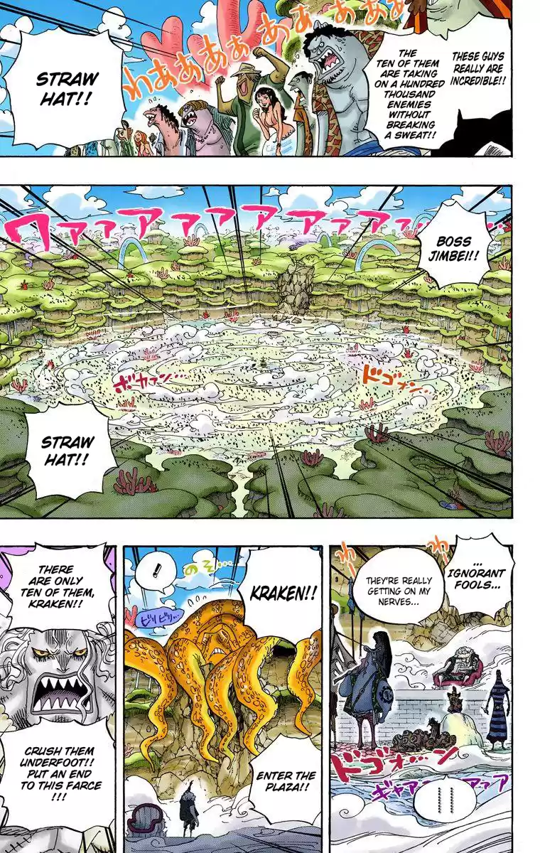 One Piece - Digital Colored Comics Vol.64 Chapter 635: So Disgusting It Makes Me Fly