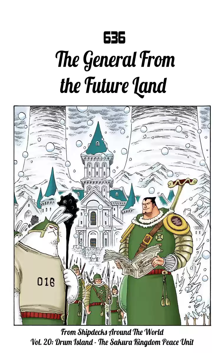 One Piece - Digital Colored Comics Vol.64 Chapter 636: The General From The Future Land
