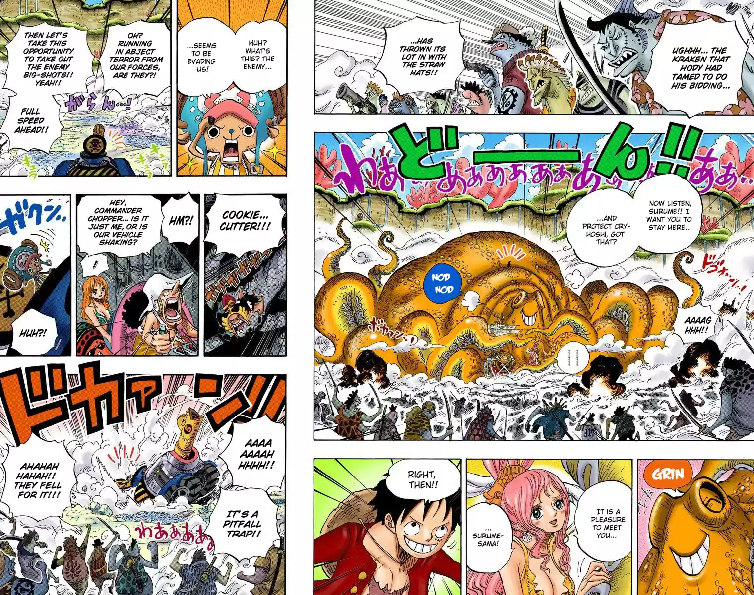 One Piece - Digital Colored Comics Vol.64 Chapter 636: The General From The Future Land