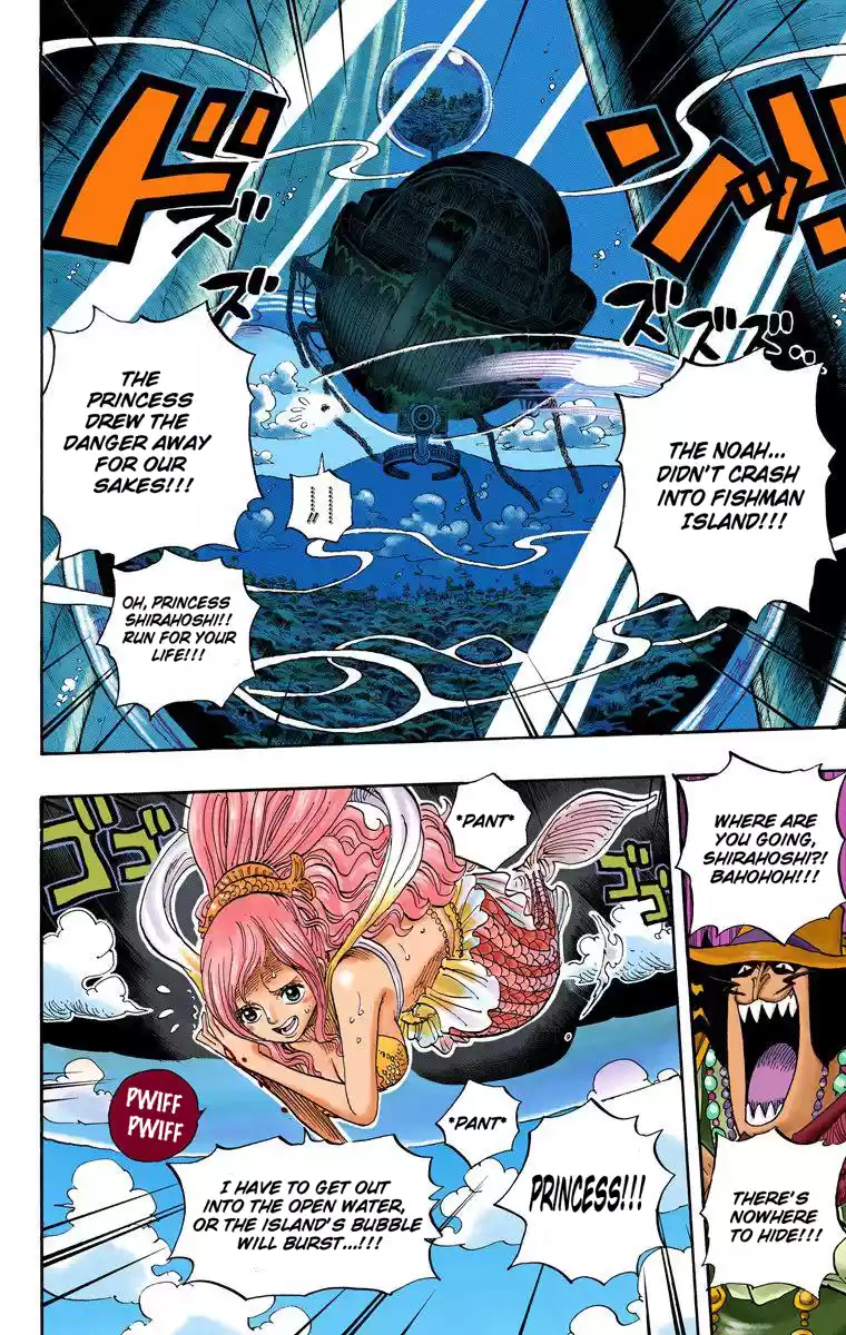 One Piece - Digital Colored Comics Vol.65 Chapter 638: Runawayhoshi