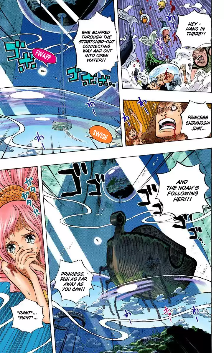 One Piece - Digital Colored Comics Vol.65 Chapter 638: Runawayhoshi