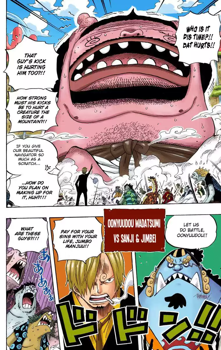 One Piece - Digital Colored Comics Vol.65 Chapter 639: I'll Protect Everything