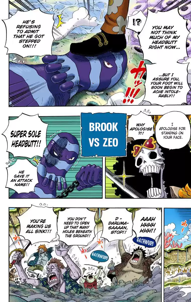 One Piece - Digital Colored Comics Vol.65 Chapter 640: Right Above Fishman Island