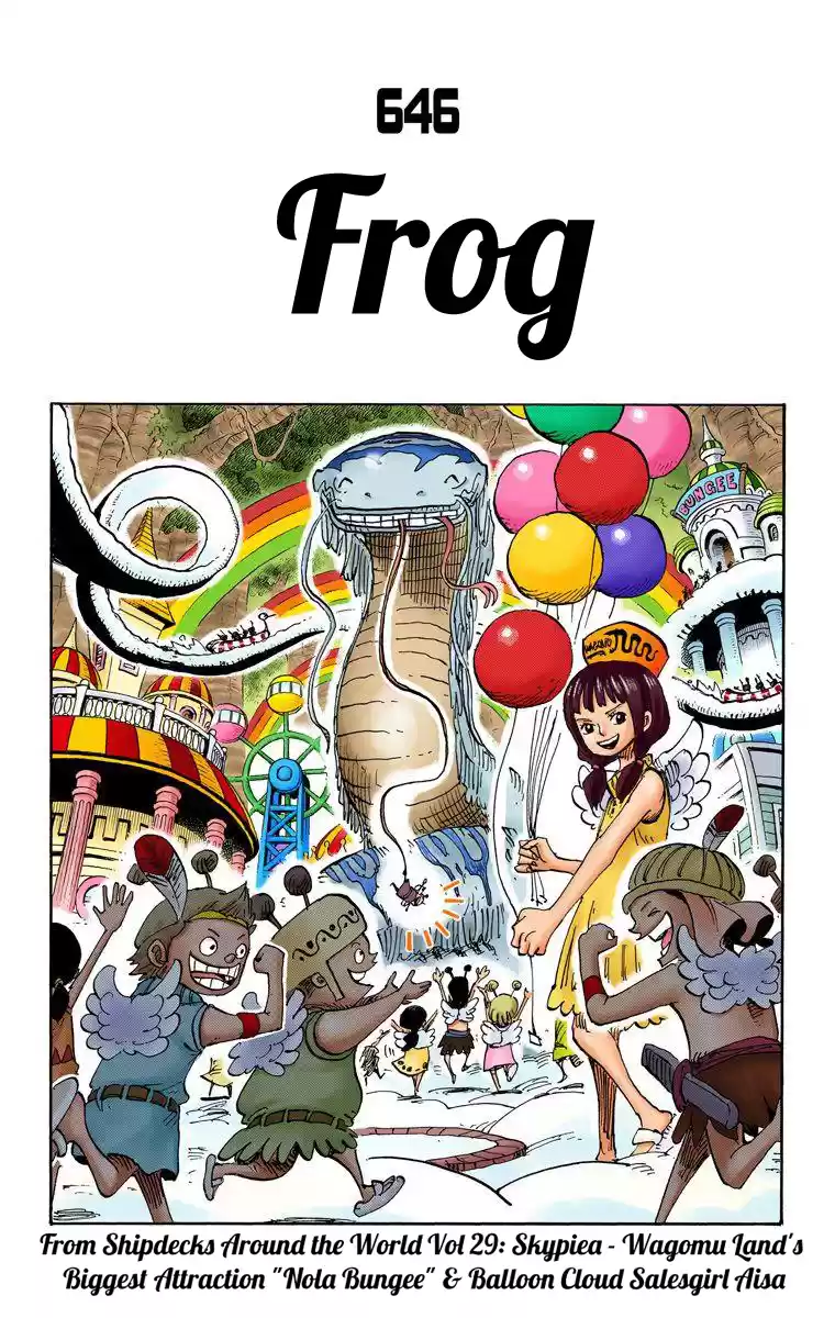 One Piece - Digital Colored Comics Vol.65 Chapter 646: Frog