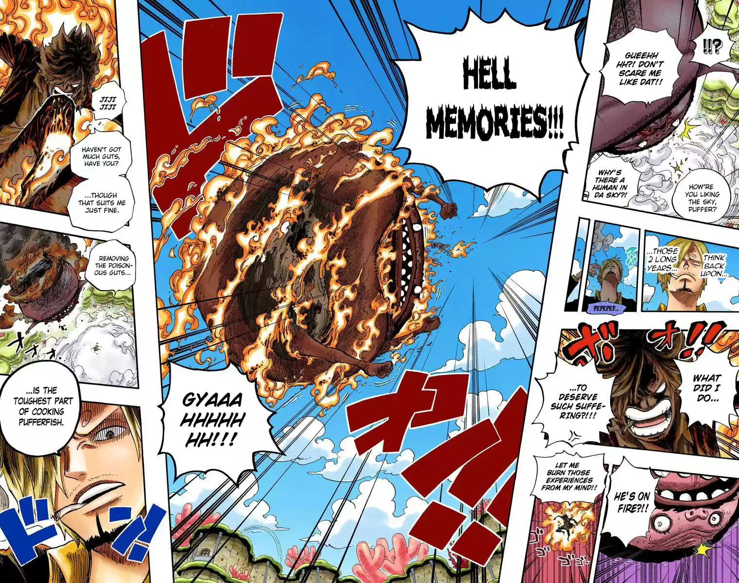 One Piece - Digital Colored Comics Vol.65 Chapter 646: Frog