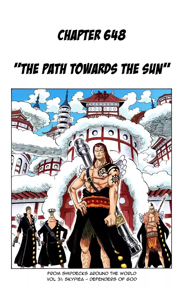 One Piece - Digital Colored Comics Vol.66 Chapter 648: The Path Towards The Sun