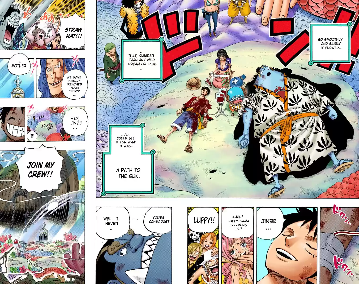 One Piece - Digital Colored Comics Vol.66 Chapter 648: The Path Towards The Sun
