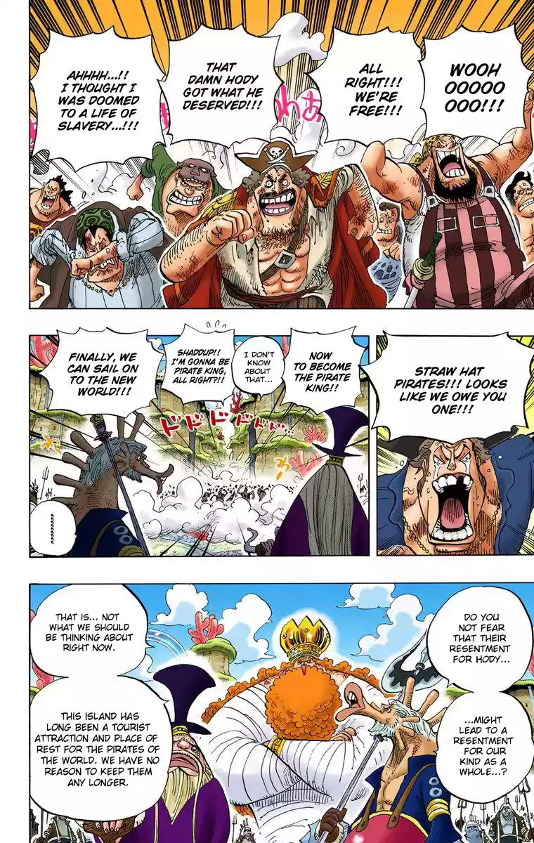 One Piece - Digital Colored Comics Vol.66 Chapter 649: Dance Of Sea Breams And Flounders