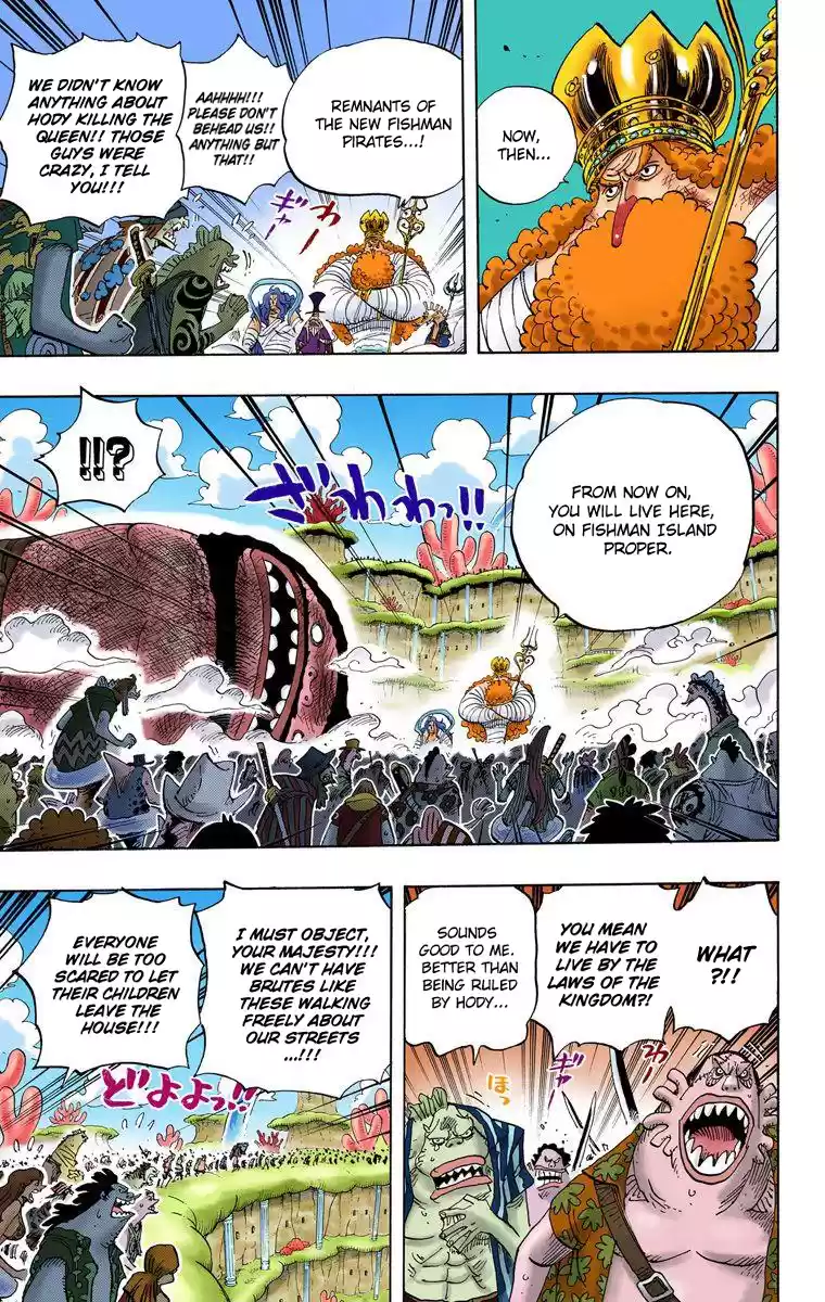 One Piece - Digital Colored Comics Vol.66 Chapter 649: Dance Of Sea Breams And Flounders