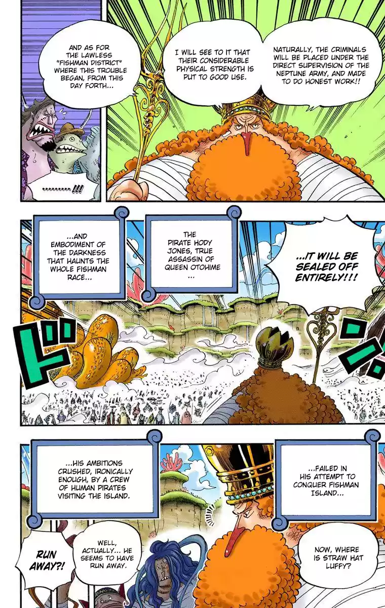 One Piece - Digital Colored Comics Vol.66 Chapter 649: Dance Of Sea Breams And Flounders