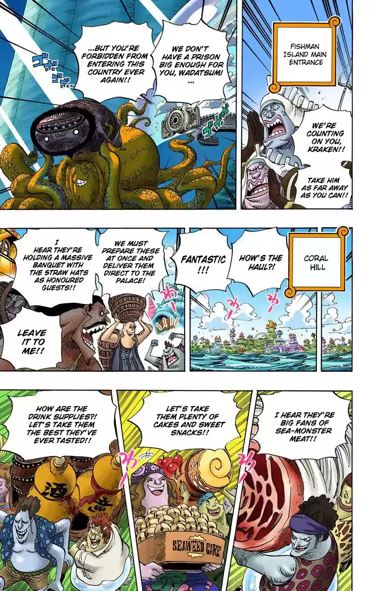 One Piece - Digital Colored Comics Vol.66 Chapter 649: Dance Of Sea Breams And Flounders