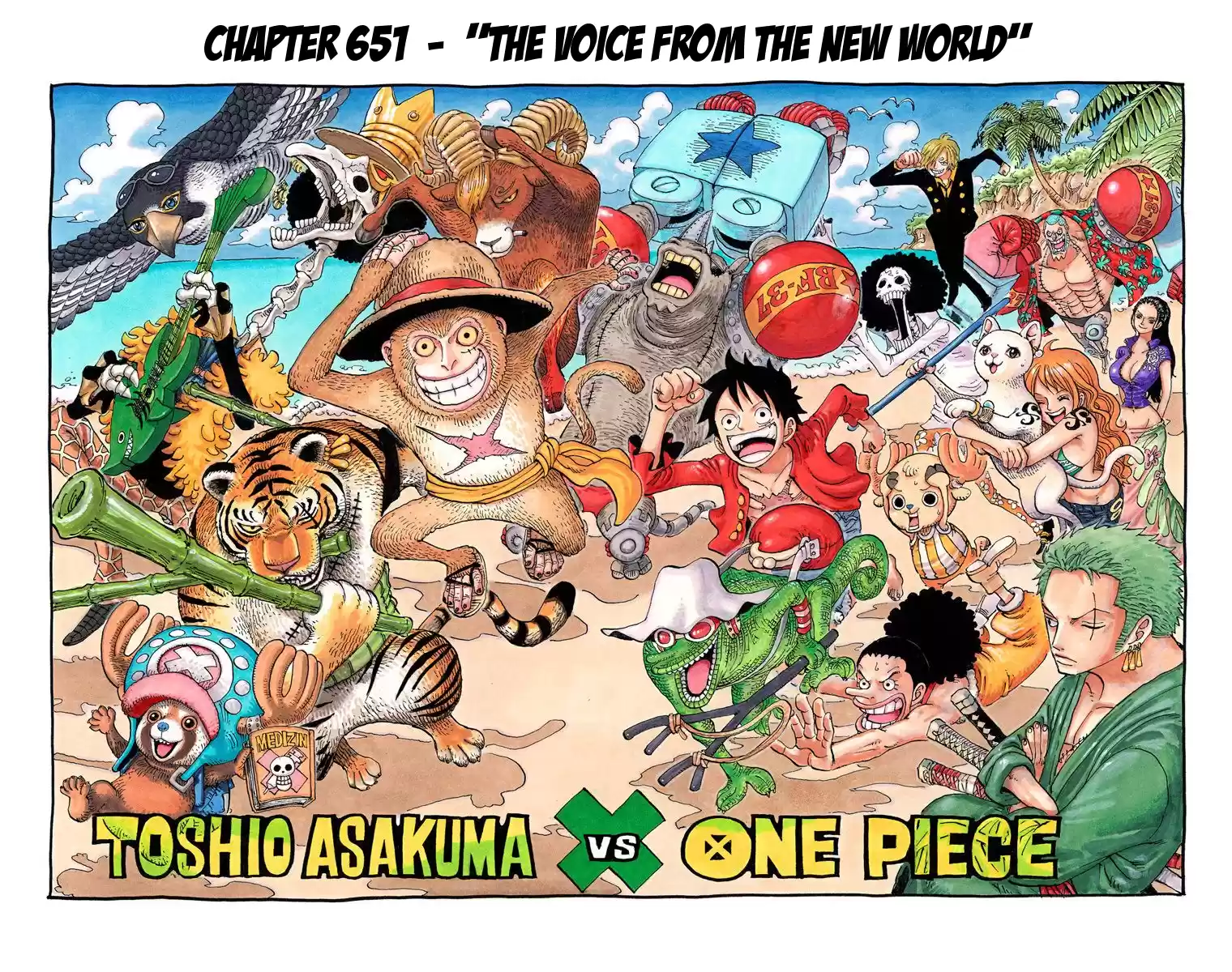 One Piece - Digital Colored Comics Vol.66 Chapter 651: The Voice From The New World