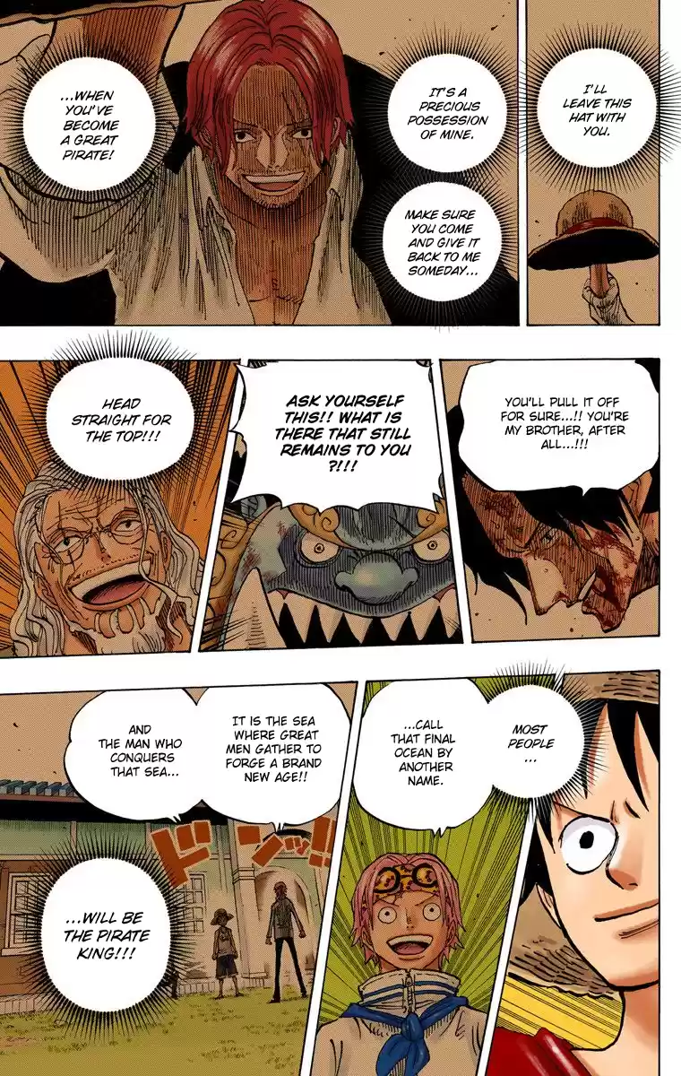 One Piece - Digital Colored Comics Vol.66 Chapter 653: The Hero's Hat