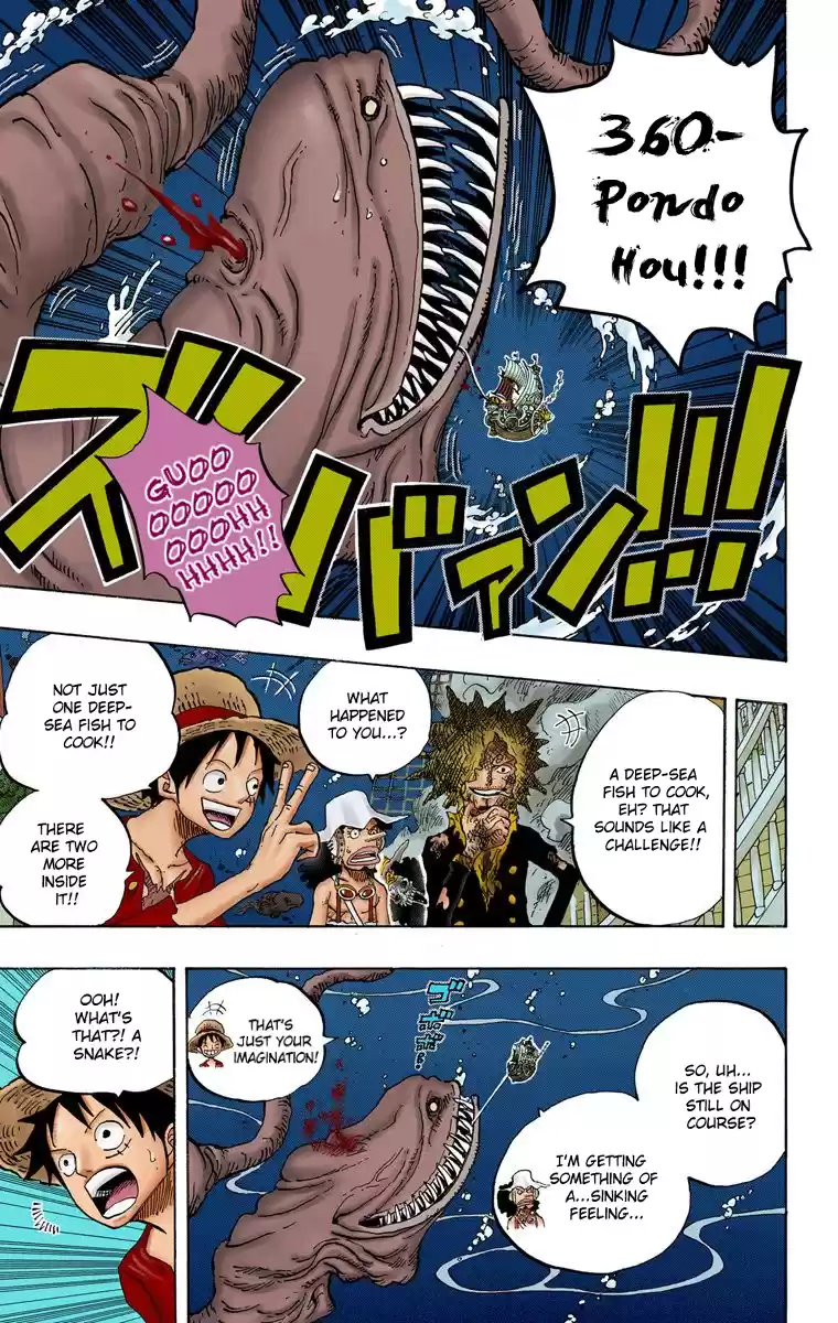 One Piece - Digital Colored Comics Vol.66 Chapter 654: Gam