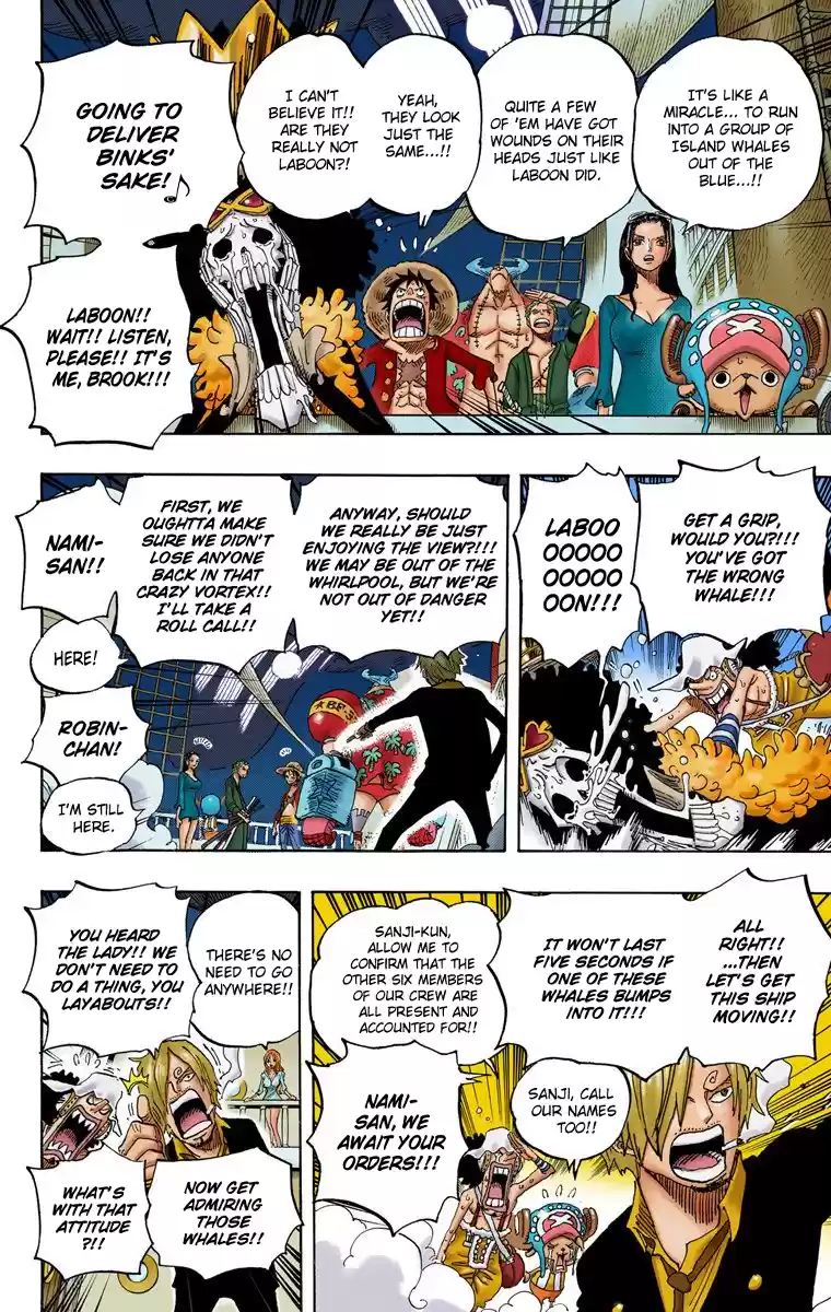One Piece - Digital Colored Comics Vol.66 Chapter 654: Gam