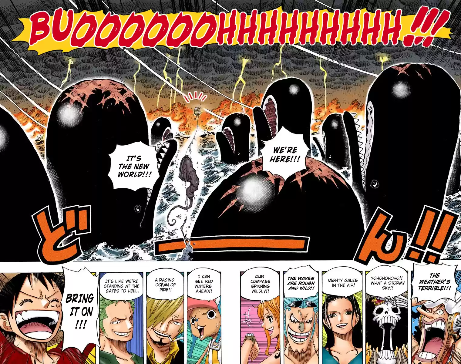 One Piece - Digital Colored Comics Vol.66 Chapter 654: Gam