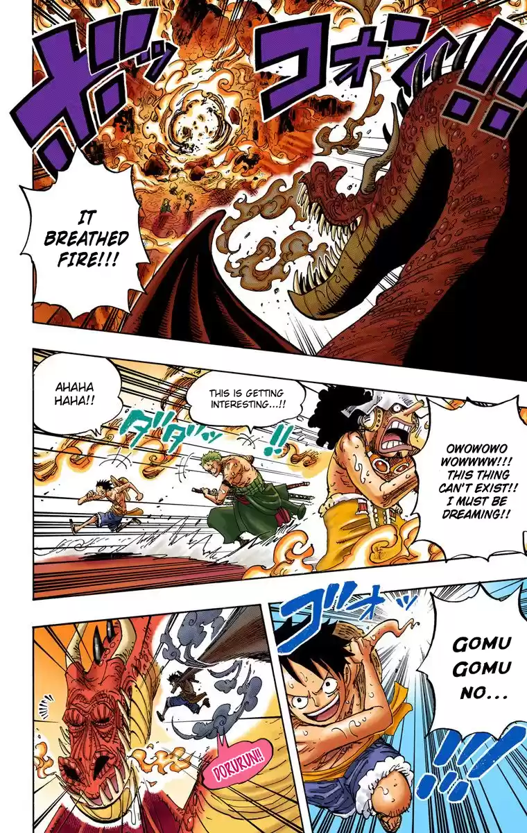 One Piece - Digital Colored Comics Vol.66 Chapter 656: Adventure On The Burning Island