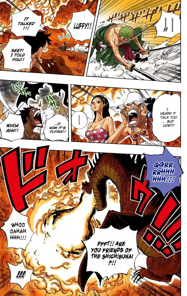 One Piece - Digital Colored Comics Vol.66 Chapter 656: Adventure On The Burning Island
