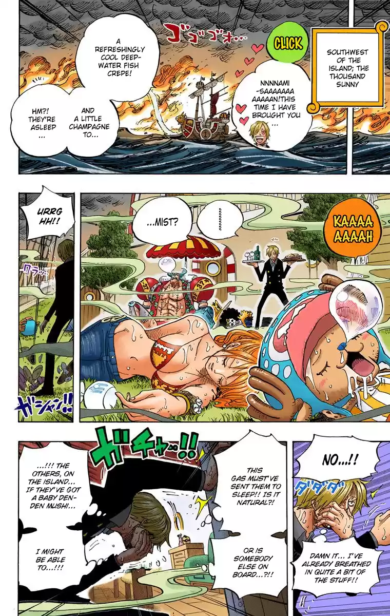 One Piece - Digital Colored Comics Vol.66 Chapter 656: Adventure On The Burning Island