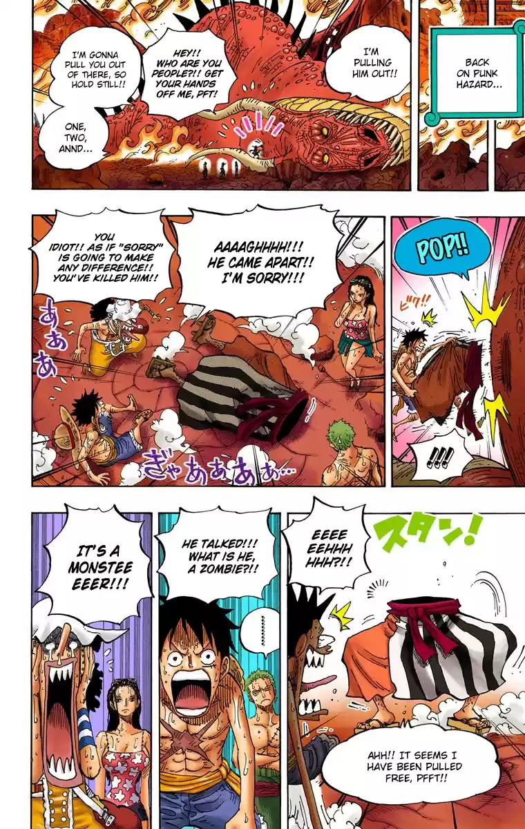One Piece - Digital Colored Comics Vol.66 Chapter 656: Adventure On The Burning Island