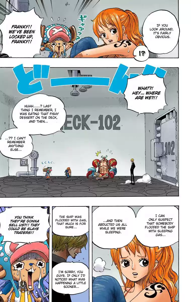 One Piece - Digital Colored Comics Vol.67 Chapter 657: Severed Head