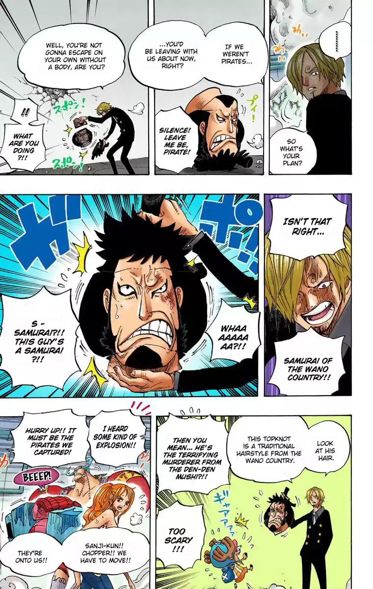 One Piece - Digital Colored Comics Vol.67 Chapter 657: Severed Head