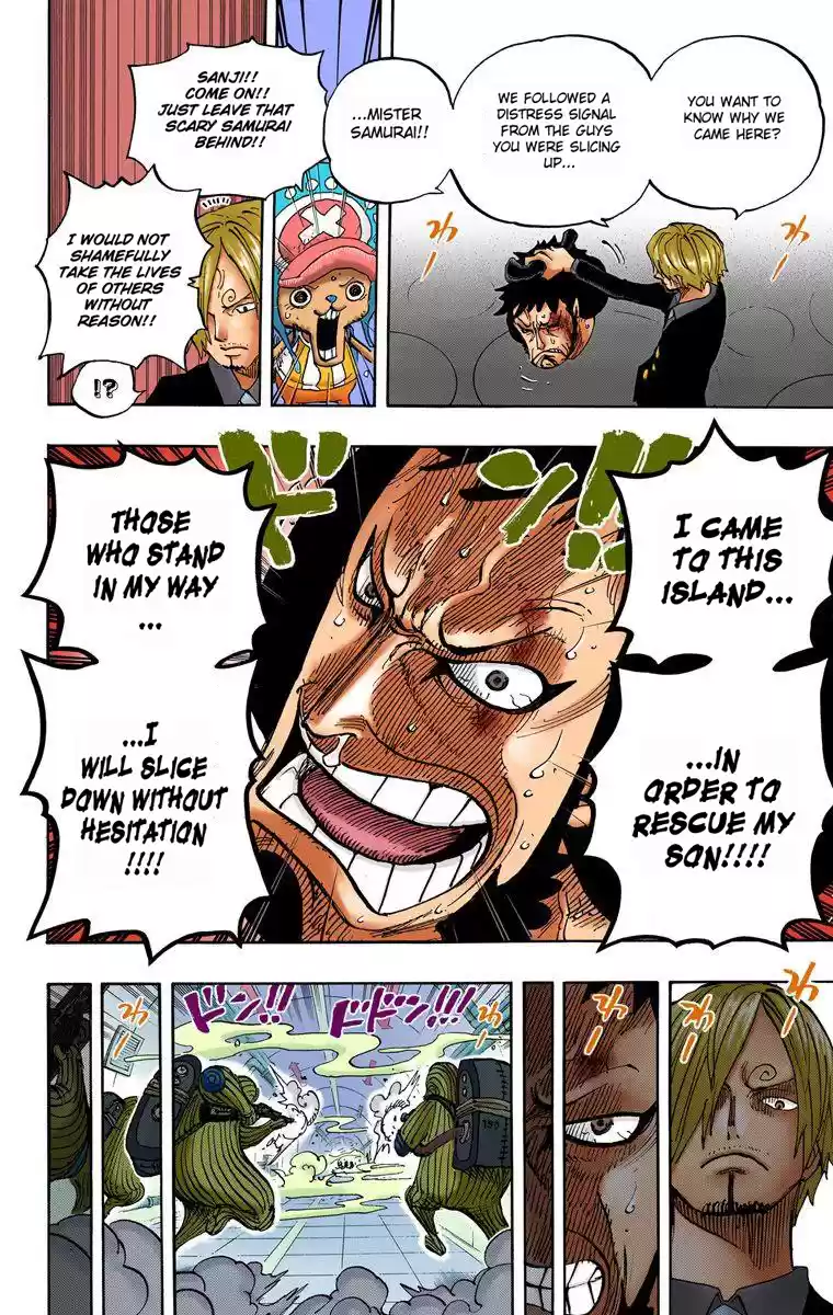 One Piece - Digital Colored Comics Vol.67 Chapter 657: Severed Head