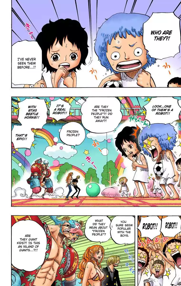 One Piece - Digital Colored Comics Vol.67 Chapter 658: Biscuits Room