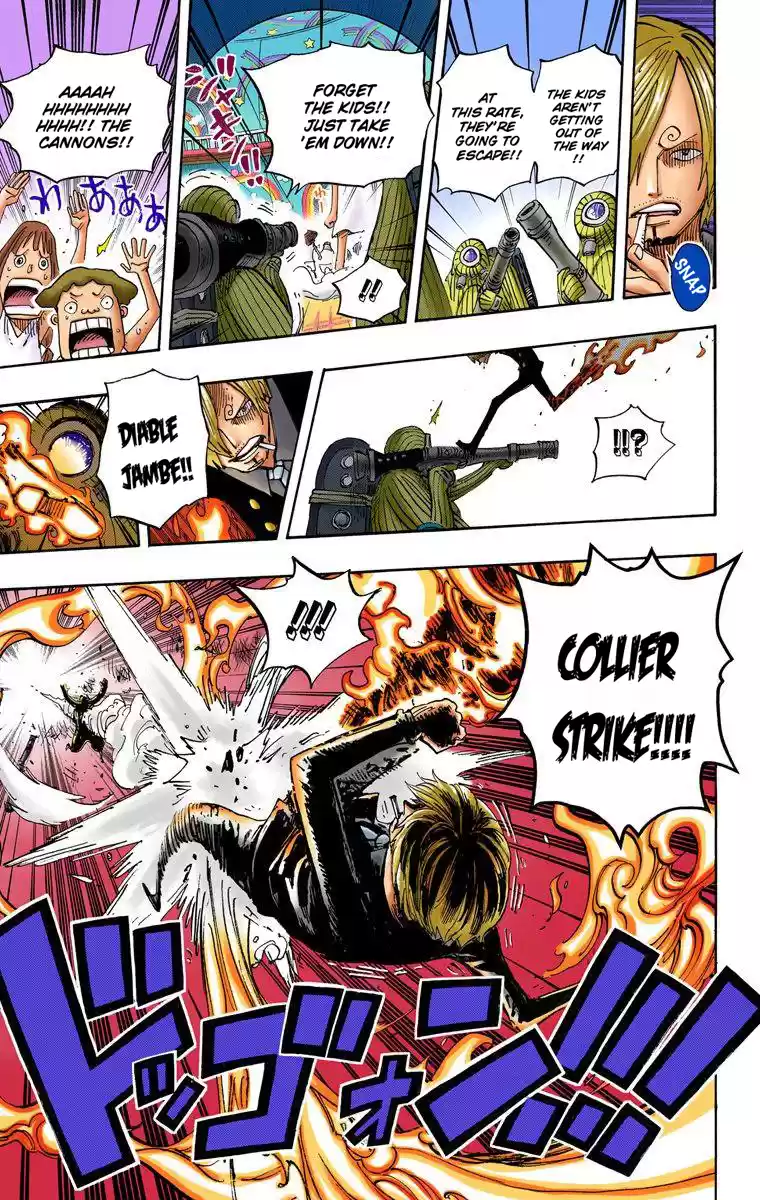One Piece - Digital Colored Comics Vol.67 Chapter 658: Biscuits Room