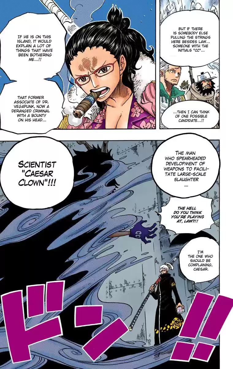 One Piece - Digital Colored Comics Vol.67 Chapter 663: Cc